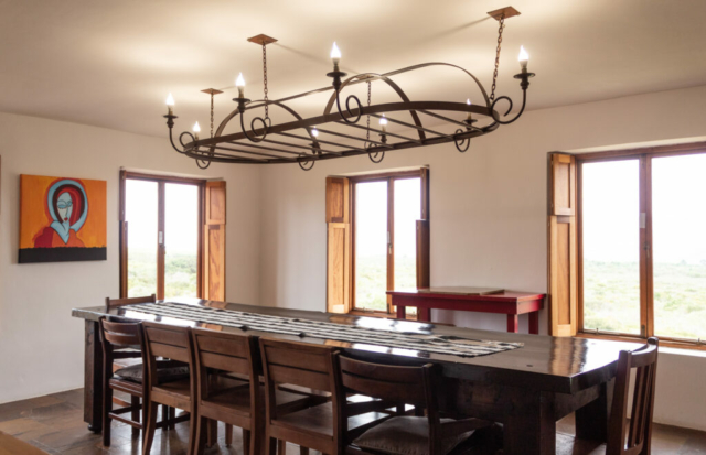 dining room view, felicita farm for sale, stanford