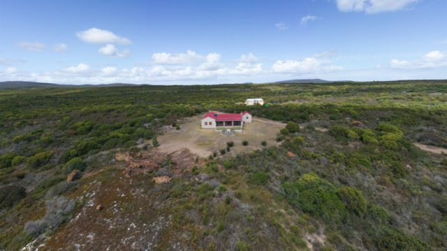 cottage aerial view, felicita farm for sale, stanford